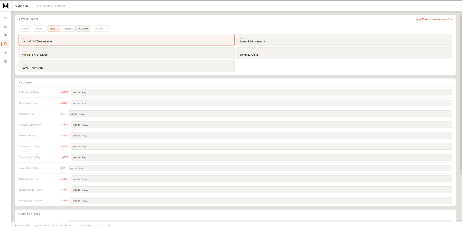 VEKTOR MCP config