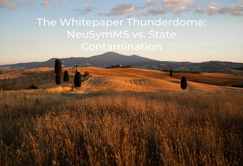 The Whitepaper Thunderdome: NeuSymMS vs. State Contamination